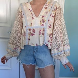 Free People Peasant Blouse